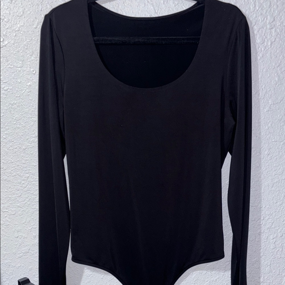 Black Long Sleeve Bodysuit